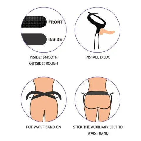 Страпон - Ingen Easy Strap-On Set 7.5
