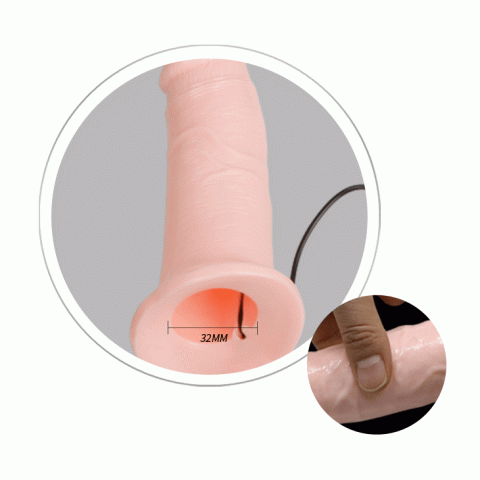 Страпон - Men's Pants Replacement Vibrating Strap On, 16,5 см