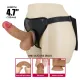 Страпон - Pretty Love Fogg 4.7 Silicone Dildo with Harness Briefs