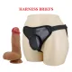 Страпон - Pretty Love Fogg 4.7 Silicone Dildo with Harness Briefs