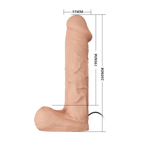 Страпон - Ultra Multi-speed Vibration Strap On 10.2