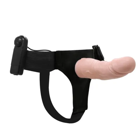 Страпон - Ultra Passionate Harness Vibrating, 15 см