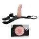 Страпон - Ultra Passionate Harness Vibrating, 15 см