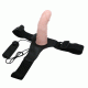 Страпон - Ultra Passionate Harness Vibrating, 15 см