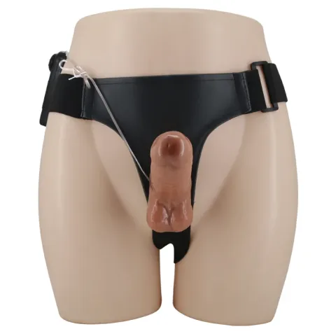 Страпон - Ultra Vibrating Dual Penis Strap On 6.2
