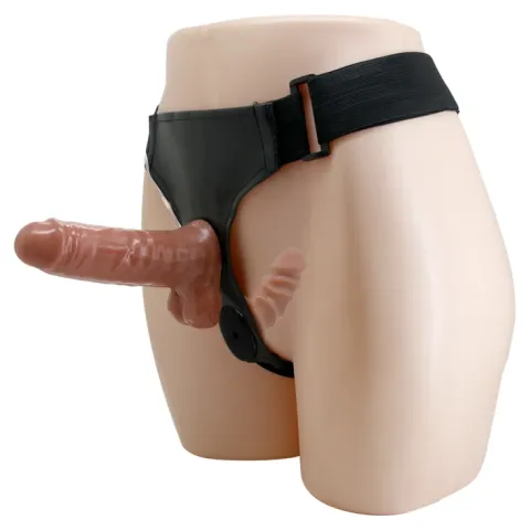 Страпон - Ultra Vibrating Dual Penis Strap On 6.2