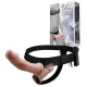 Страпон - Ultra Passionate Harness Dual Penis Strap On Flesh