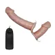 Страпон - Ultra Passionate Harness Dual Penis Strap On Flesh