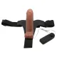Страпон — Ultra Vibrating Realdeal Penis Strap On 6,2