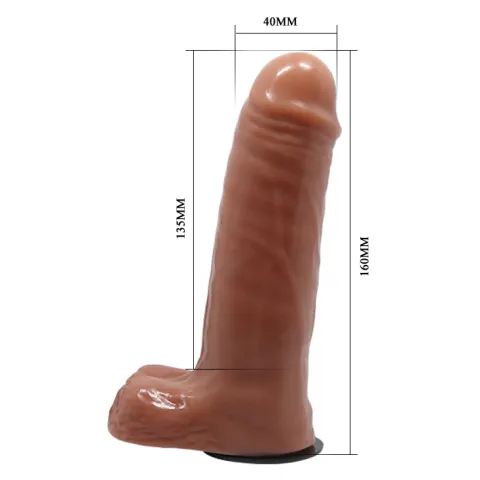 Страпон — Ultra Vibrating Realdeal Penis Strap On 6,2