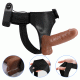 Страпон — Ultra Vibrating Realdeal Penis Strap On 6,2