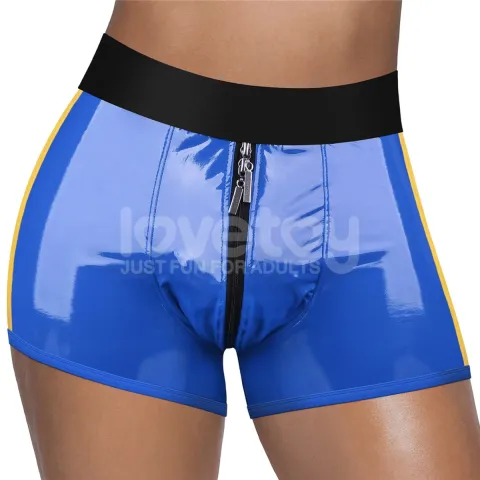 Труси для страпону - Chic Strap-On Shorts, сині