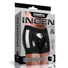 Труси для страпону - Chic Strap-On shorts (28 - 31 inch waist) Black