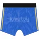 Трусы для страпона LOVETOYS Chic, из искусственной кожи, синие, 36–39 дюймов в талии
