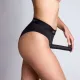Трусики-бразилиана с фиксацией фаллоимитатора Strap-On-Me Harness Lingerie Idole – S – Black, высокие