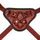 Трусики для страпона Liebe Seele Wine Red Strap-on Harness