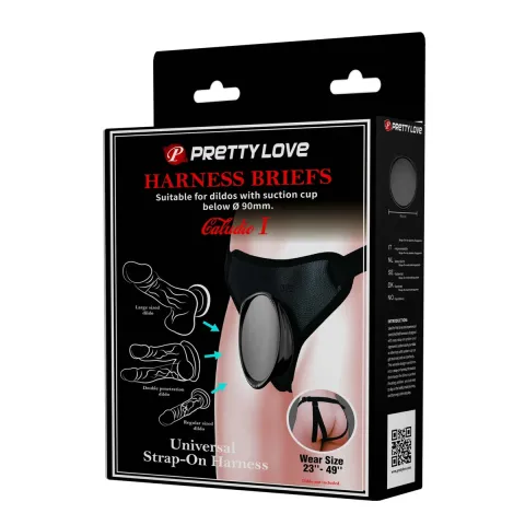 Трусики для страпону - Pretty Love Harness Briefs Caludio I