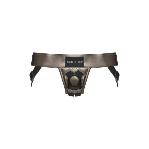 Трусики для страпона Strap-On-Me Leatherette Harness CURIOUS