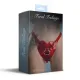 Трусики «Сердце» для страпона Feral Feelings — Hearts Strap-on Belt Red Trasparent