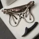 Вібронасадка для страпону з вакуумною стимуляцією Strap-On-Me Multi Orgasm Dildo M Black