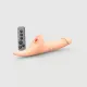 Вібронасадка для страпону з вакуумною стимуляцією Strap-On-Me Multi Orgasm Realistic Dildo L Vanilla