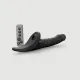 Вибронасадка для страпона с вакуумной стимуляцией Strap-On-Me Multi Orgasm Realistic Dildo XL Black