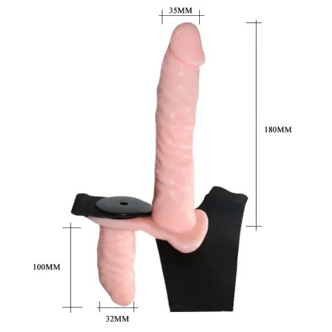 Страпон - Ultra Vibrating Doble-Heads Strap On
