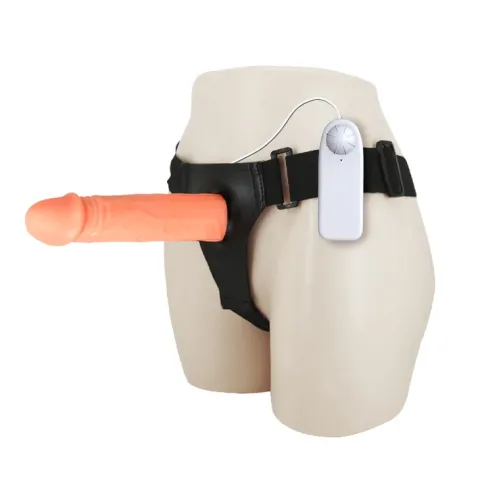 Страпон - Baile Jessica Strap On Vibrating, 17 см