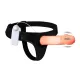 Страпон - Baile Jessica Strap On Vibrating, 17 см