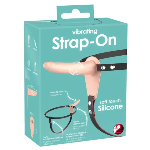 Страпон - Vibrating Strap-On