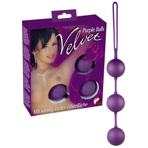 Вагинальные шарики — Velvet Balls Triple