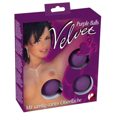 Вагинальные шарики — Velvet Balls Triple