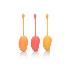 Набір вагінальних кульок - Calexotics Kegel Training Set Mango