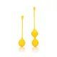 Набор вагинальных шариков — Loveline Silicone Kegel Balls Training Set Carambola