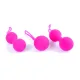 Набір вагінальних кульок - Silicone Kegal Balls Set Pink