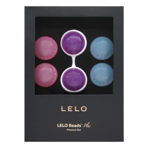 Набор вагинальных шариков LELO Beads Plus, диаметр 3,5 см, сменные грузики 2х28, 2х37 и 2х60 г