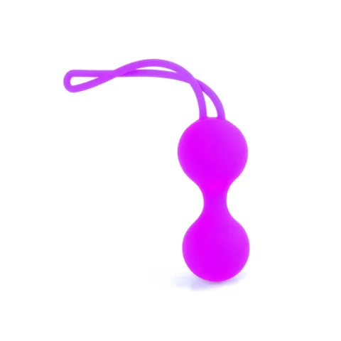 Набір вагінальних кульок - Silicone Kegal Balls Set Purple
