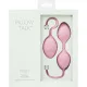 Розкішні вагінальні кульки PILLOW TALK - Frisky Pink з кристалом, діаметр 3,2 см, вага 49-75гр