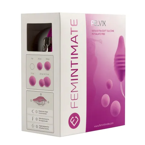 Тренажер Кегеля Femintimate Pelvix Concept з набором вантажів, анатомічно правильний