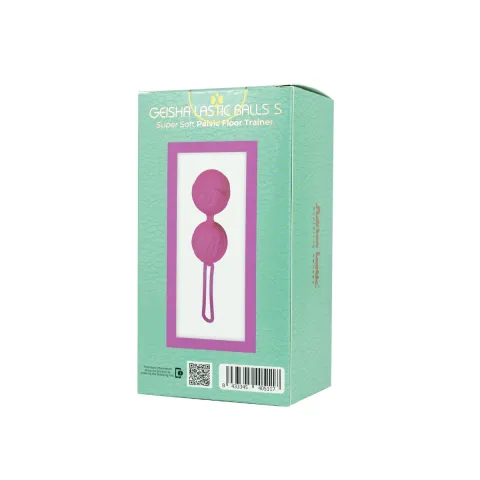 Вагінальні кульки Adrien Lastic Geisha Lastic Balls Mini Magenta (S), діаметр 3,4 см, вага 85 г