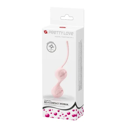 Вагинальные шарики — Pretty Love Kegel Tighten Up I Balls, телесного цвета