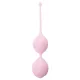 Вагинальные шарики — Silicone Kegel Balls Light Pink, 36 мм, 90 г