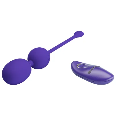 Вагінальні віброкульки - Pretty Love Willie Vibrating Kegel Balls Blue