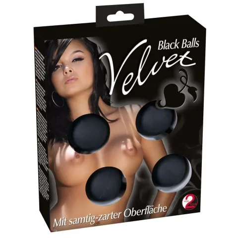 Вагинальные шарики — Velvet Black Balls
