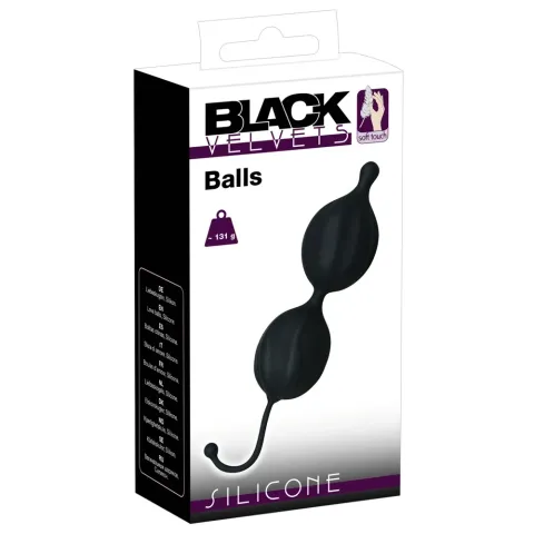 Вагинальные шарики — You2Toys Black Velvet Balls