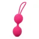 Вагінальні кульки Dorcel Dual Balls Magenta, діаметр 3,6см, вага 55гр