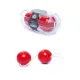 Вагінальні кульки BOSS SERIES Duo-Balls, червоні