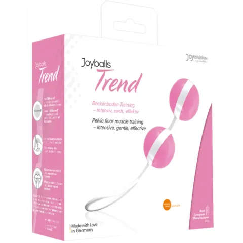 Вагінальні кульки - Joyballs Trend Rosé / White