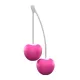 Вагинальные яйца Love To Love CHERRY LOVE, диаметр 3,5 см, вес 77 г
