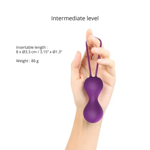 Вагинальные шарики Love To Love JOIA — PURPLE RAIN